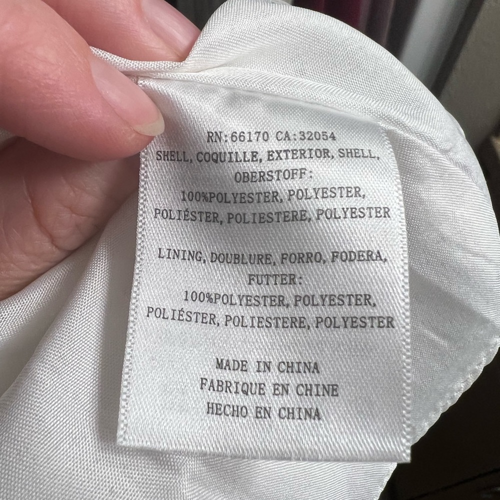 JENNY YOO for Anthro Wedding Dress size 6, NWOT - Picture 3 of 12